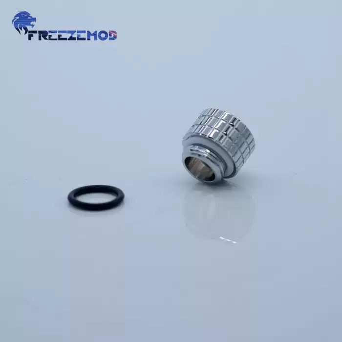 FREEZEMOD全铜电脑水冷接头10mm延长螺座BYCLZ-C10内六角固定