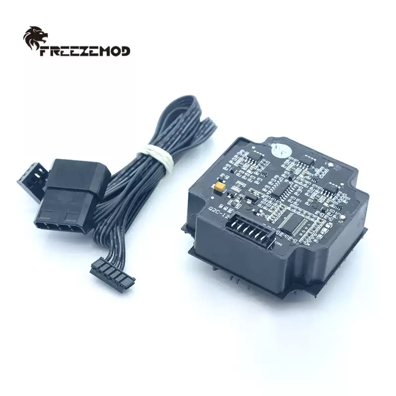 FREEZEMOD电脑水冷水泵磁悬浮超静音PMW调速PU-FXDDC18W双路进出