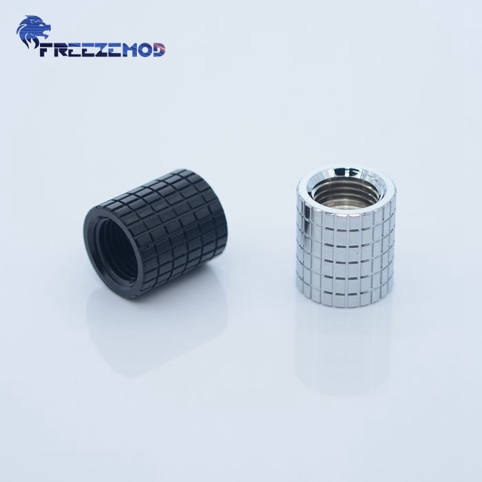 FREEZEMOD电脑水冷接头20mm内螺纹延长直通BYCZT-C20内六角固定