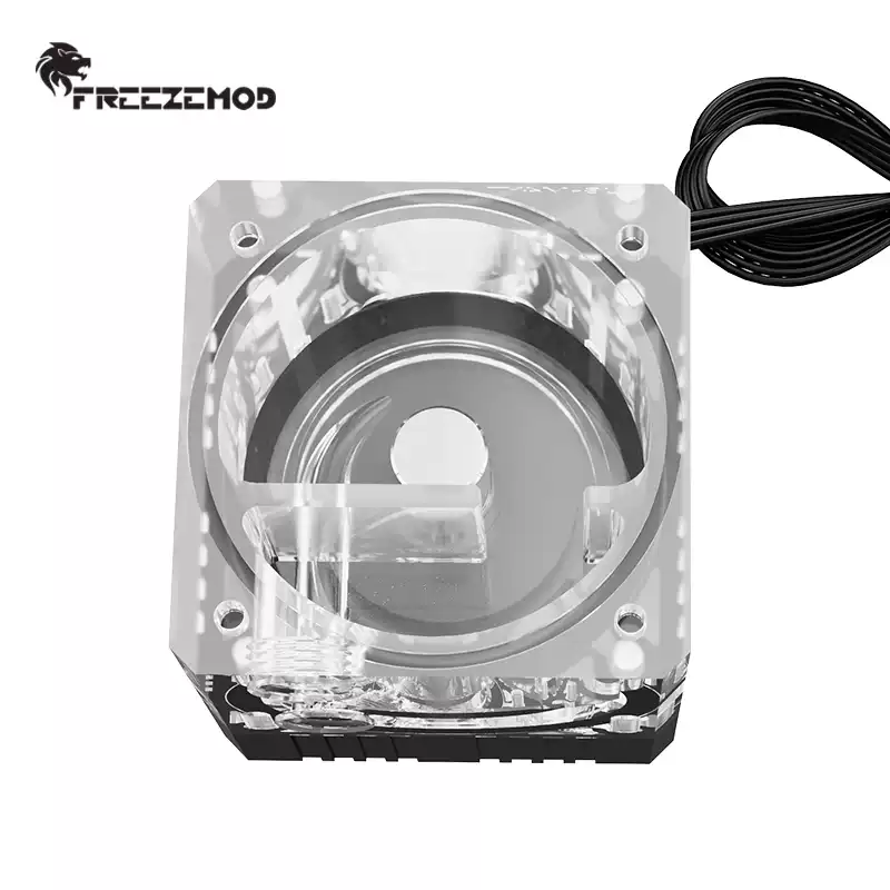 FREEZEMOD电脑水冷PUB-M4YT一体式水泵水箱总高7CM带消泡器