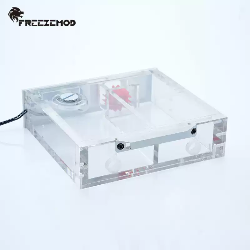 FREEZEMOD电脑水冷水箱单光驱位GQSX-D1S金属面板VA液晶温度显示