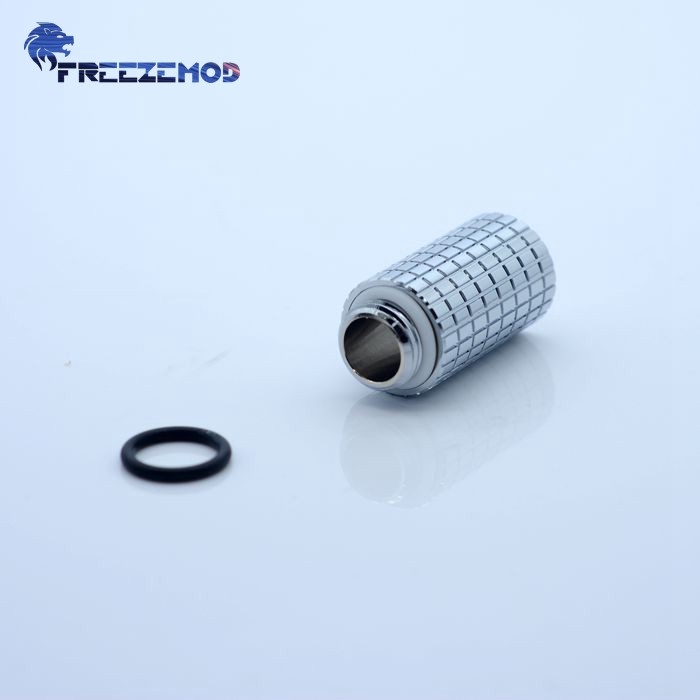 FREEZEMOD全铜电脑水冷接头30mm延长螺座BYCLZ-C30内六角固定