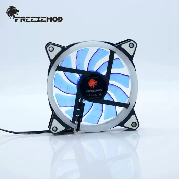 FREEZEMOD电脑水冷散热风扇双光圈扇叶可拆卸CE ROHS认证FAN-RS18