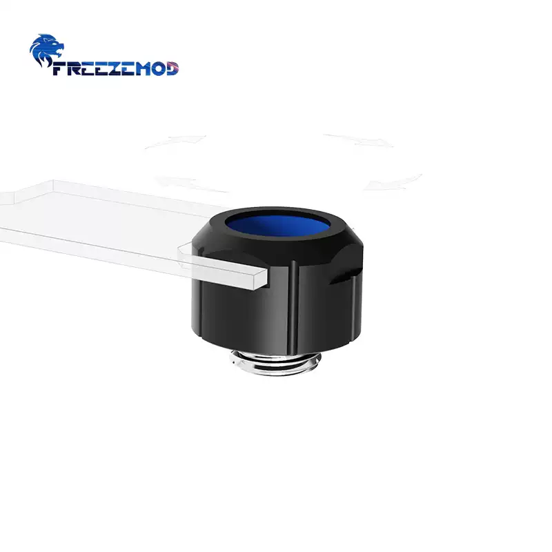 FREEZEMOD电脑水冷硬管快拧23款GYGKN-F4防脱型内六角扳手固定