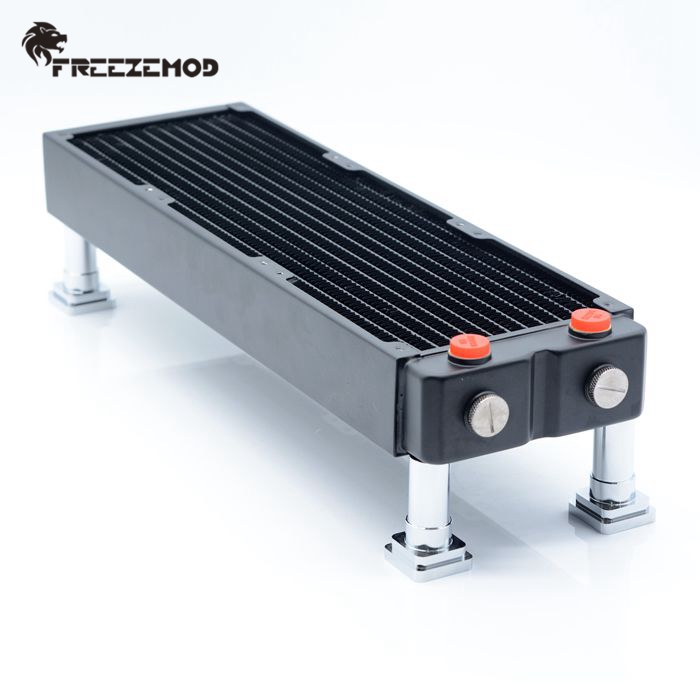 FREEZEMOD水冷散热排支架全铝合金桌面安装架PJ-HJZJ通用CNC加工