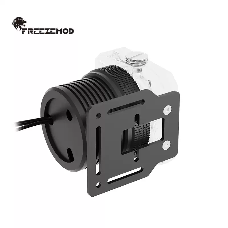 FREEZEMOD电脑水冷PU-GTD5水泵金属盔甲套装磁悬浮PWM智能控速