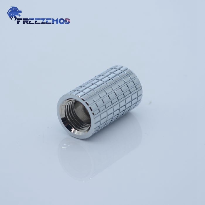 FREEZEMOD电脑水冷接头30mm内螺纹延长直通BYCZT-C30内六角固定
