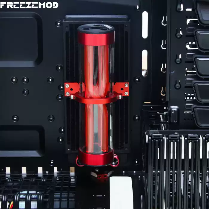 FREEZEMOD水冷全金属圆柱水箱固定扣具SXKJ-CO全铝支架50MM60MM