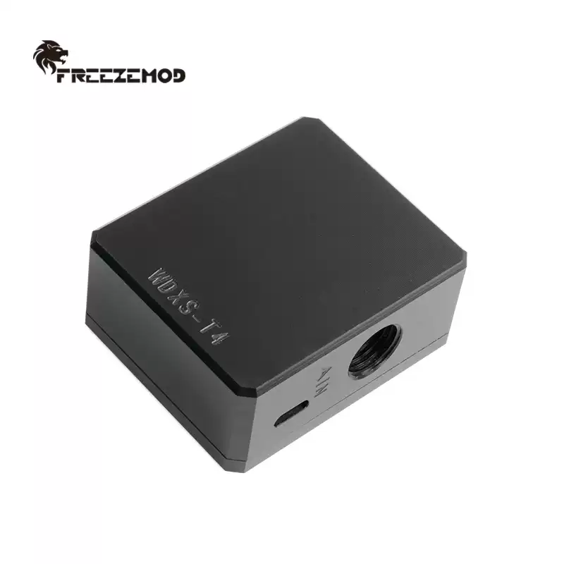 FREEZEMOD电脑水冷2022款WDXS-T4温度显示流速计器VA液晶屏0.5秒