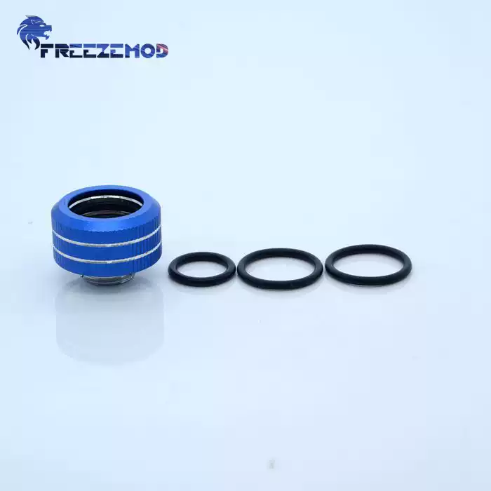 FREEZEMOD电脑水冷16MM彩色硬管快拧BYGKN-C16三密封圈内六角固定