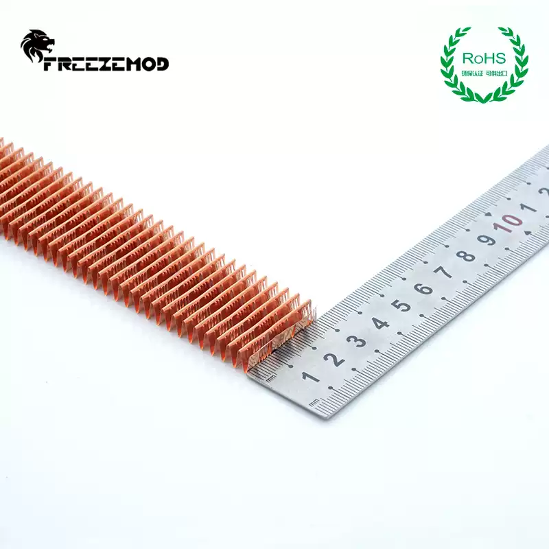 FREEZEMOD电脑水冷45mm水冷双层铜散热排2个80风扇位TSRP-H160