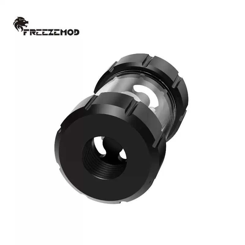 FREEZEMOD电脑水冷流速器新款金属叶轮SLJ-JX2工业水流计亚克力