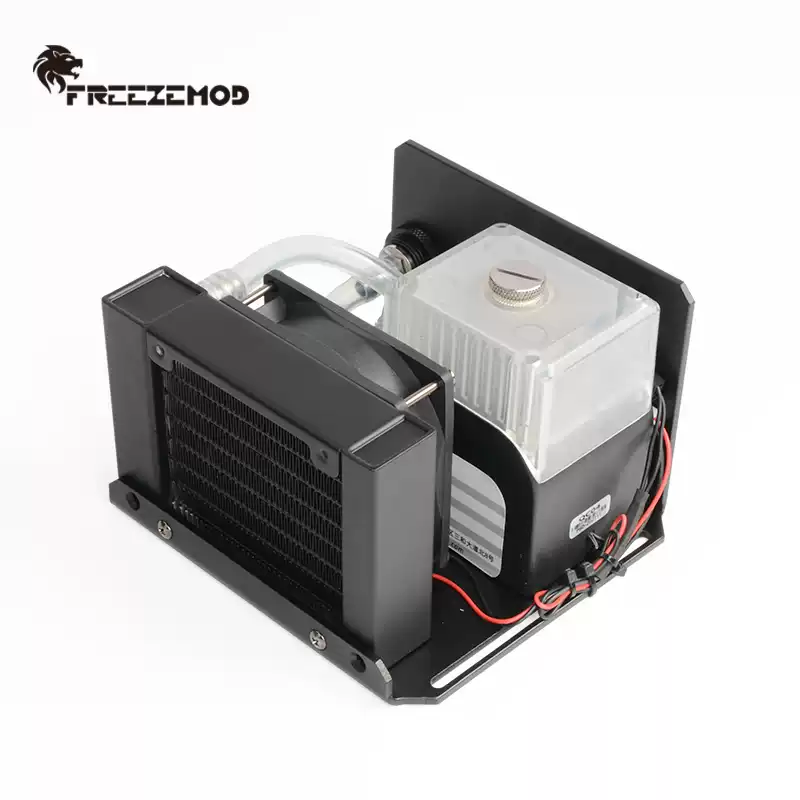 FREEZEMOD医疗小型激光美容仪器工业水冷散热模组SLMZ-B-B单风扇