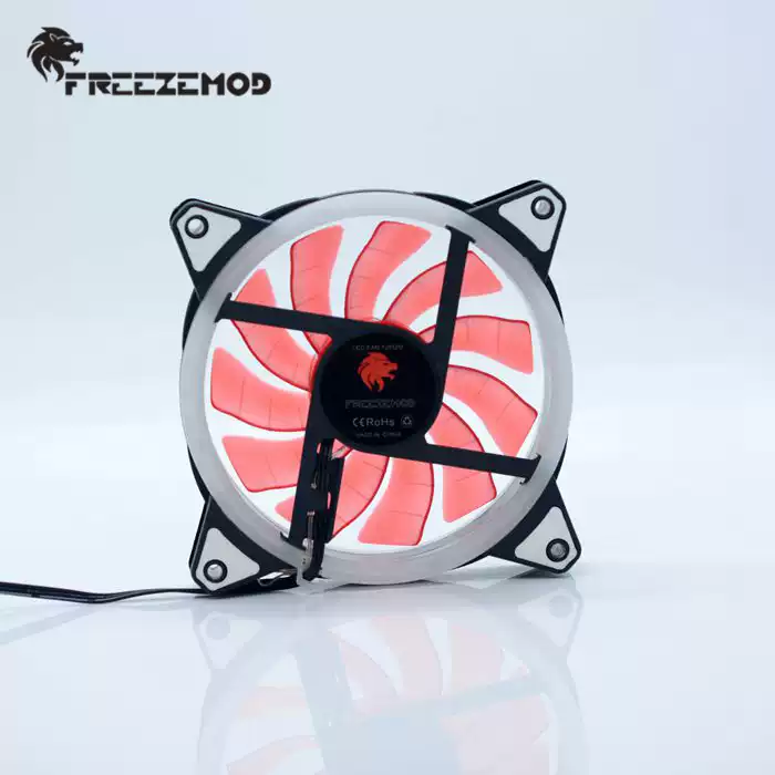 FREEZEMOD电脑水冷散热风扇双光圈扇叶可拆卸CE ROHS认证FAN-RS18