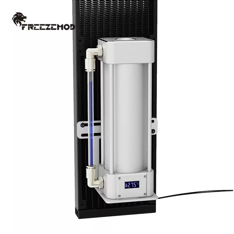 FREEZEMOD全金属铝合金水箱BL-WDX-G4外置观察窗G1/2-G1/4螺纹