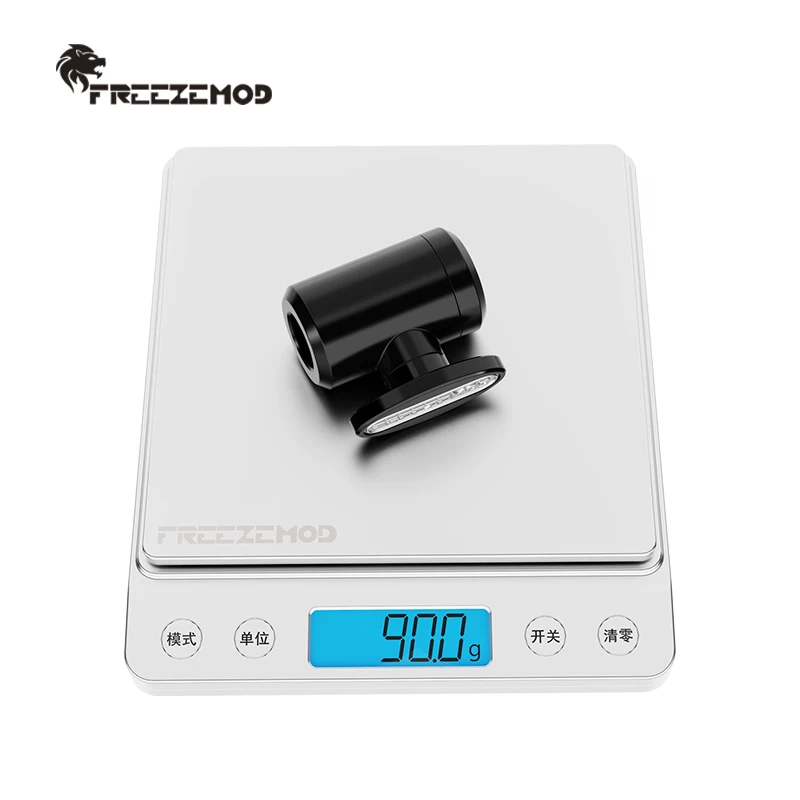 FREEZEMOD电脑水冷放水阀FM-YGNSB双内牙G1/4止水阀硬管关闭管道