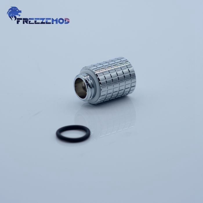 FREEZEMOD全铜电脑水冷接头20mm延长螺座BYCLZ-C20内六角固定
