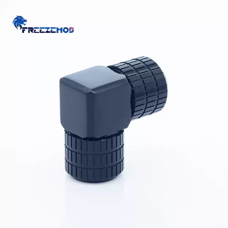 FREEZEMOD硬管快拧90度直角BYGKN-E90防脱落20kg拉力12MM硬管