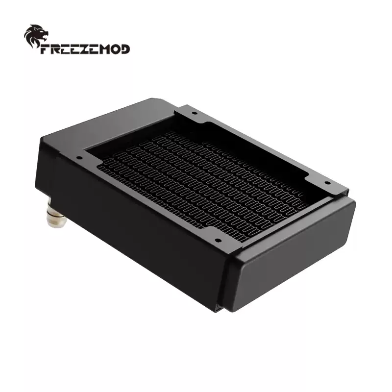 FREEZEMOD电脑水冷服务器无人机散热器TSRP-B80全铜液冷排宝塔口