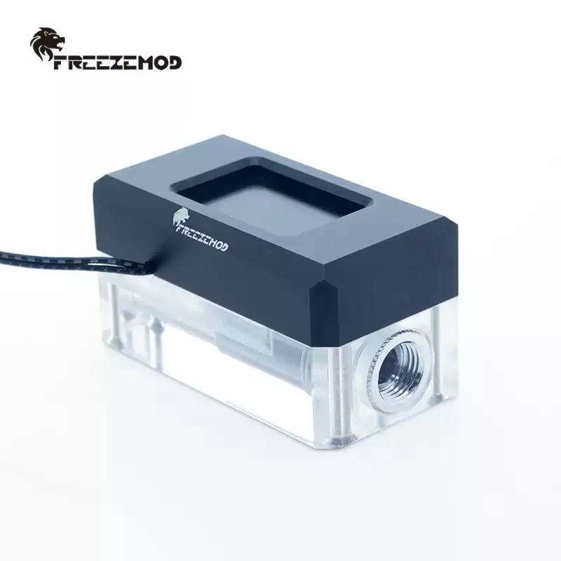 FREEZEMOD电脑水冷2021新款LSJ-ZNR电子流速流量温度计VA液晶屏