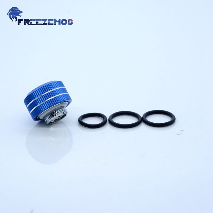 FREEZEMOD电脑水冷14MM彩色硬管快拧BYGKN-C14三密封圈内六角固定