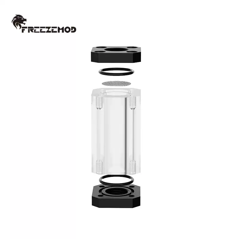 FREEZEMOD水冷铜金属过滤器GLQ-JX3 液体过滤 40目单面滤网2021款