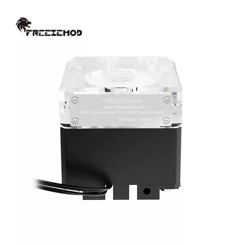 FREEZEMOD静音水冷泵PU-FS4M-P流量650L循环水泵VA液晶屏温度显示