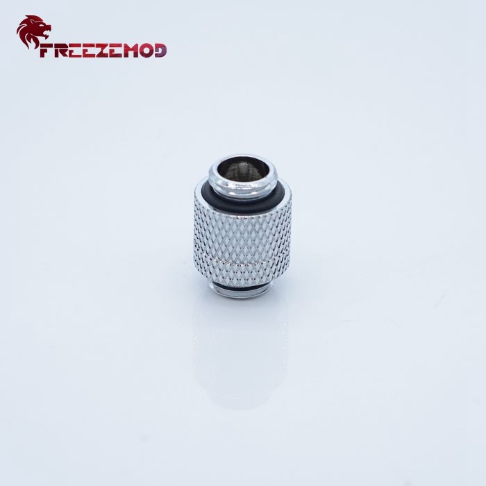 FREEZEMOD电脑水冷接头HDS-XZ14双外牙对接头360度旋转对丝