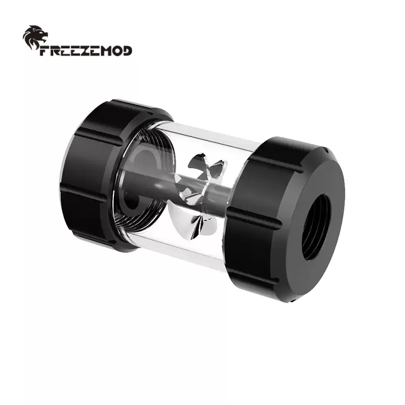 FREEZEMOD电脑水冷流速器新款金属叶轮SLJ-JX2工业水流计亚克力