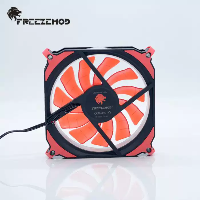 FREEZEMOD电脑机箱水冷风扇FAN-RS12日食光圈静音减震清货处理