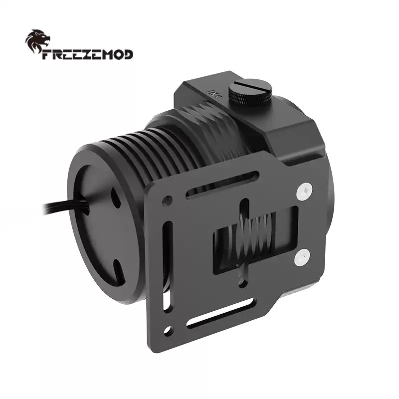 FREEZEMOD电脑水冷磁悬浮水泵PU-JTD5全金属泵盖盔甲PWM温控1100L