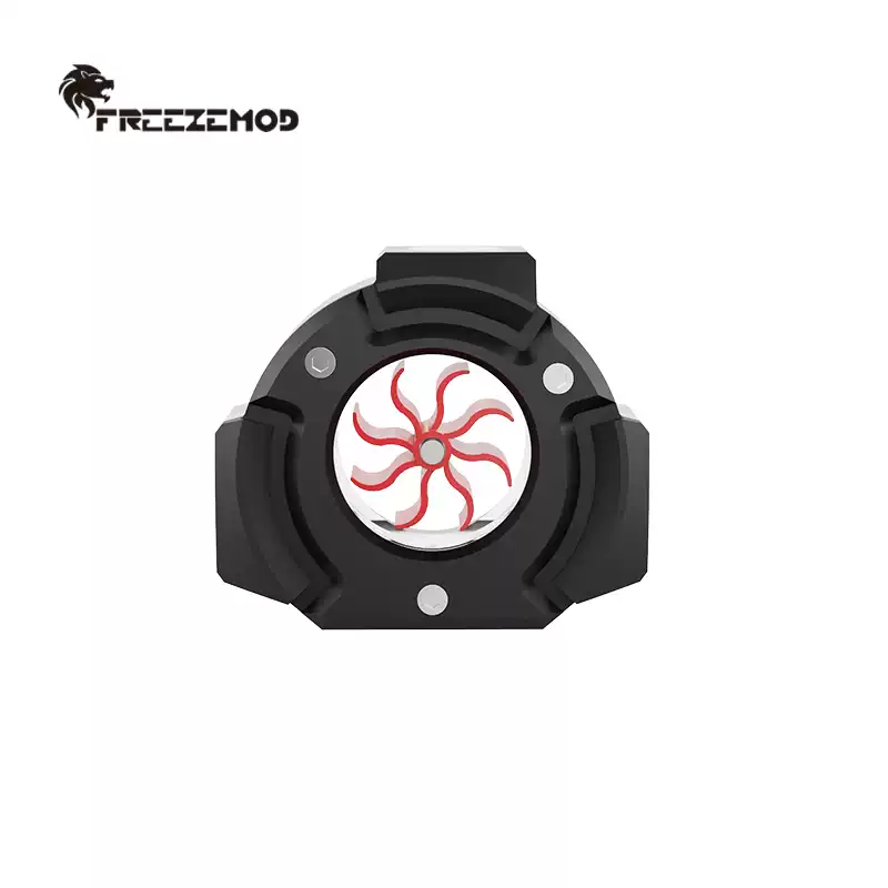 FREEZEMOD电脑水冷流速计LSJ-KJ新盔甲版G1/4螺纹三孔亚克力+POM