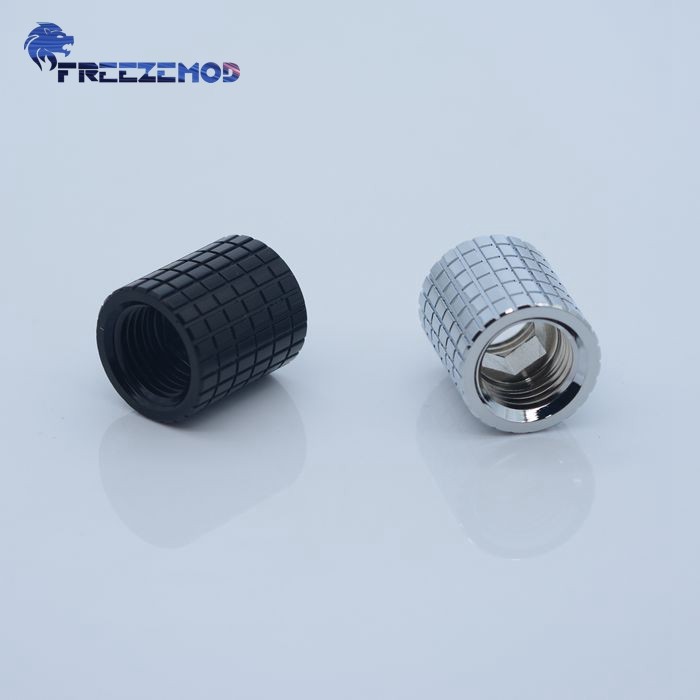 FREEZEMOD电脑水冷接头20mm内螺纹延长直通BYCZT-C20内六角固定