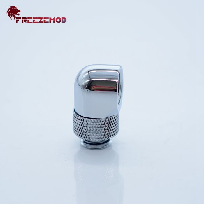 FREEZEMOD电脑水冷360度旋转弯头HXZWT-B90换向接接头90度直角