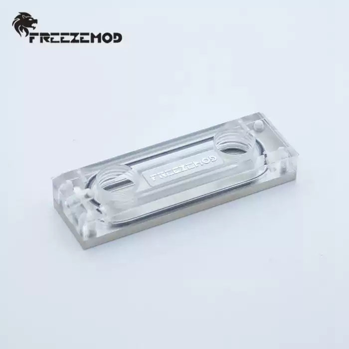FREEZEMOD电脑水冷M2固态硬盘散热水冷头盔甲适用2280规格M2-ZBSR