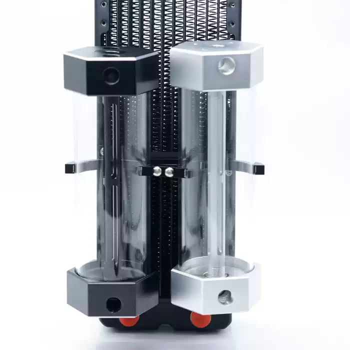 FREEZEMOD全金属水箱扣具SXKJ-CW半闭合50MM60MM圆柱水箱全铝支架