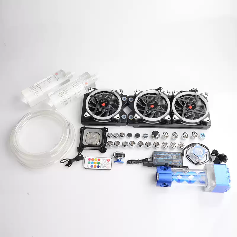 FREEZE MOD电脑水冷 RGTZ-0A软管套装 全金属CPU 全覆盖T病毒水箱