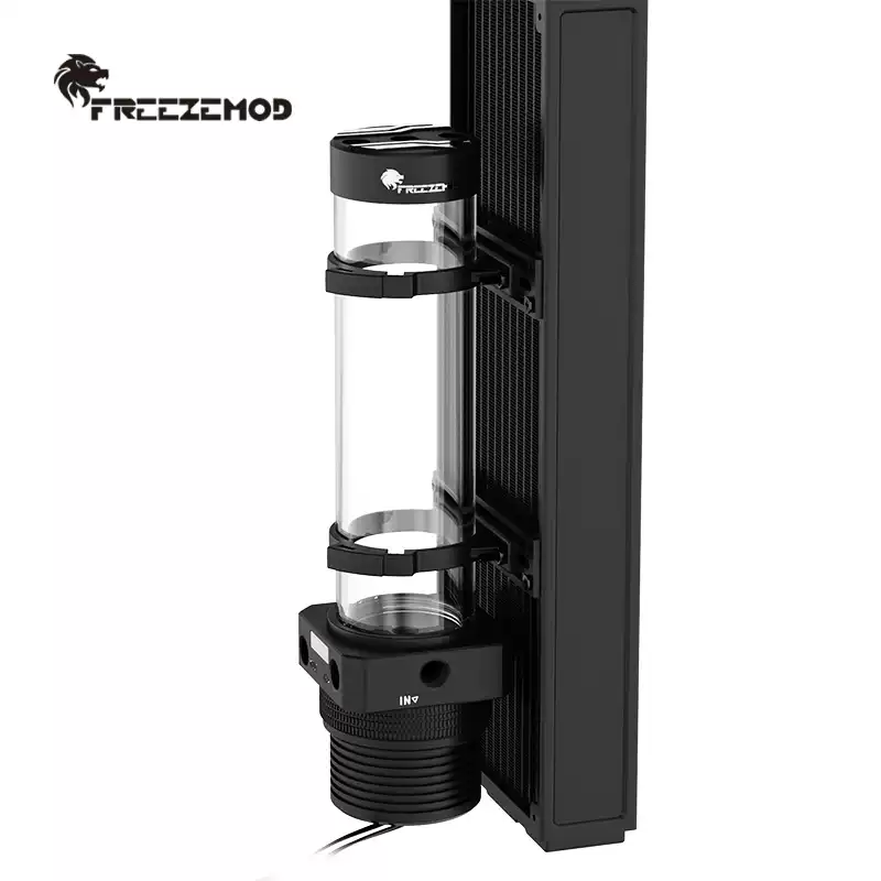 FREEZEMOD一体式水泵PJ-D5SXC带堵头60MM扩展水箱金属上盖