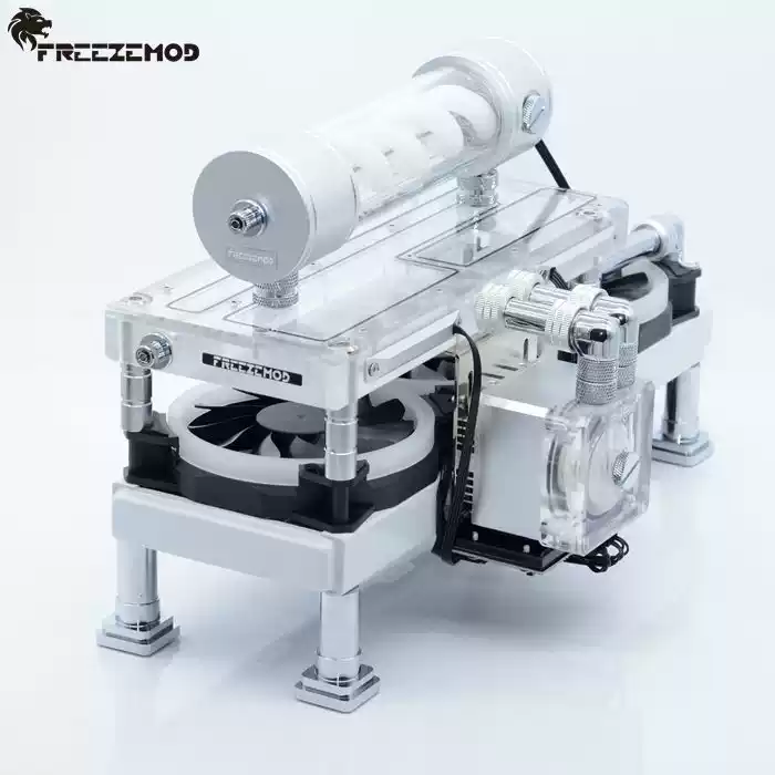 FREEZEMOD笔记本电脑桌面型一体水冷散热BJTZ-T4水道版清货