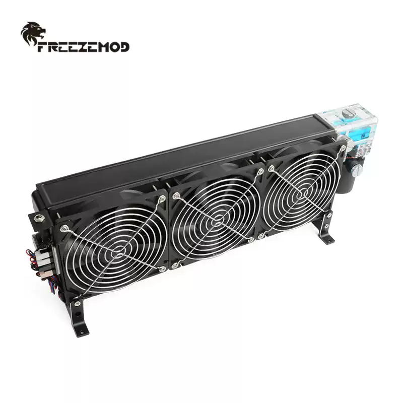 FREEZEMOD工业仪器泵箱一体水冷双层散热模组250ml容量SLMZ-E-C
