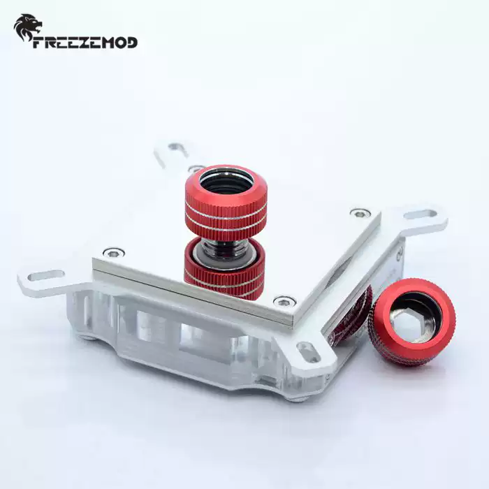 FREEZEMOD电脑CPU水冷头温度显示UPR-2018主板AURA同步平台