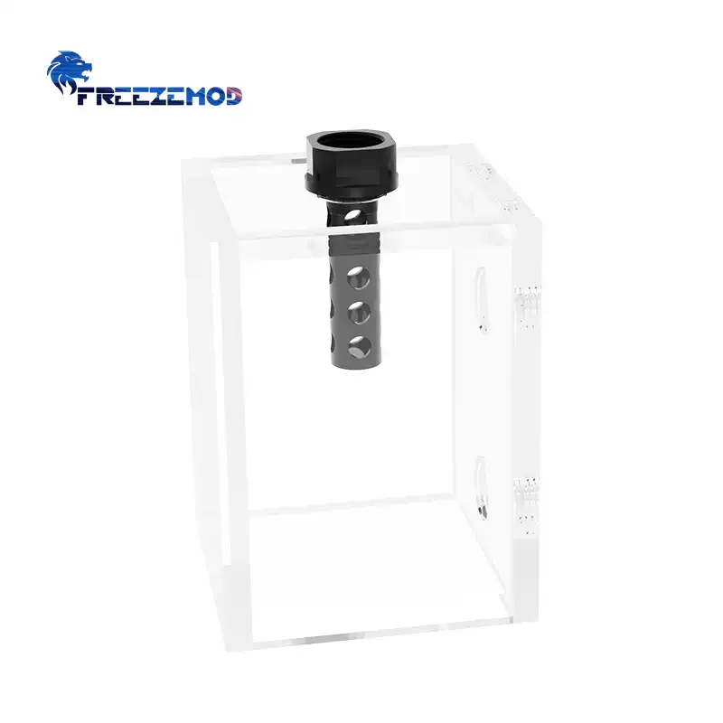 FREEZEMOD电脑水冷PJ-PPQC水箱外置排泡器防止产生气泡加长版