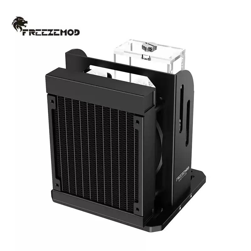 FREEZEMOD工业仪器内置水冷模组SLMZ-LS-120S水泵水箱一体12V