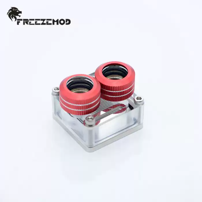 FREEZEMOD透明电脑水冷头南北桥BQ-5285N无人机功放机机器人散热