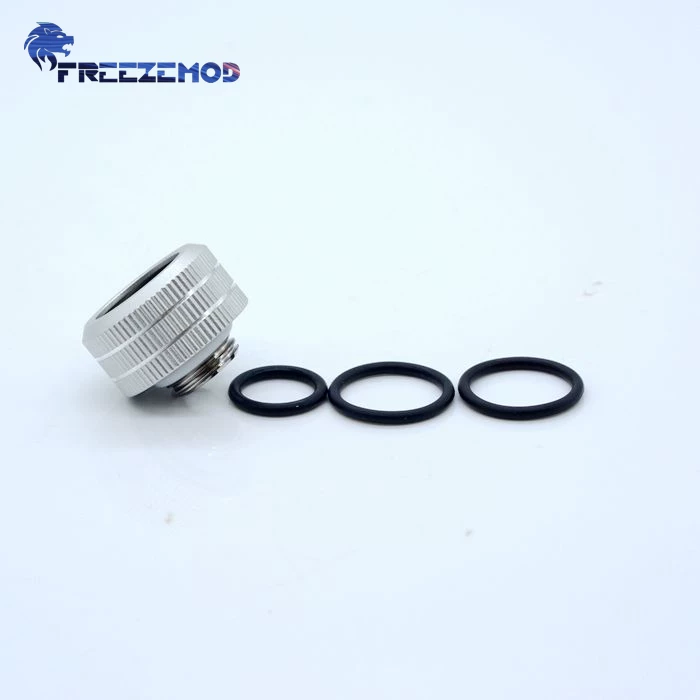 FREEZEMOD电脑水冷12MM彩色硬管快拧BYGKN-C12三密封圈内六角固定