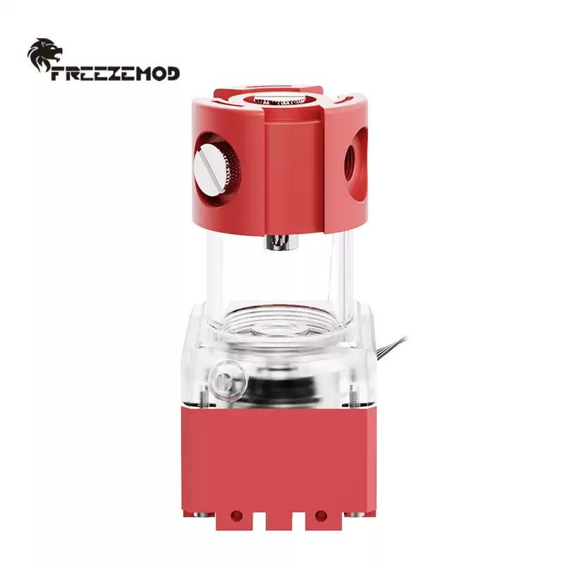 FREEZEMOD电脑水冷PUB-FS6MA静音水泵水箱一体式内置消泡器侧入水