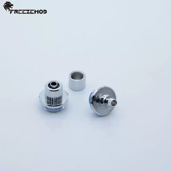 FREEZEMOD笔记本电脑水冷散热软管快拧用于4mm*6mm软管RGKN-B46