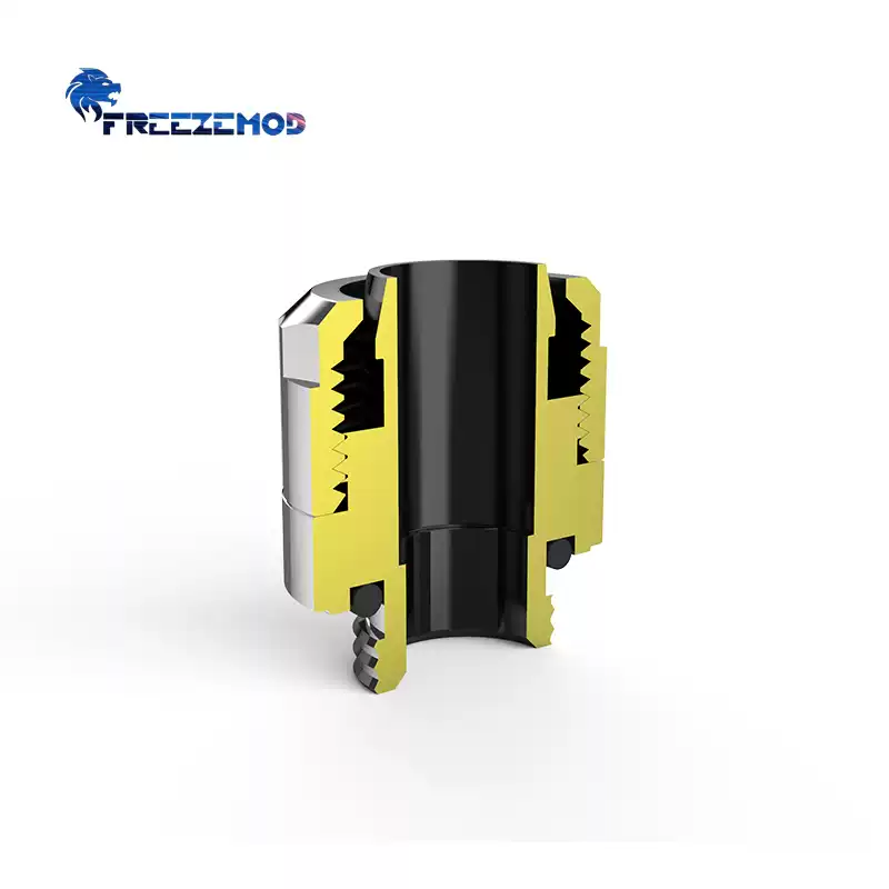 FREEZEMOD水冷接头2023款光面三分薄软管快拧GRGKN-B3内六角扳手