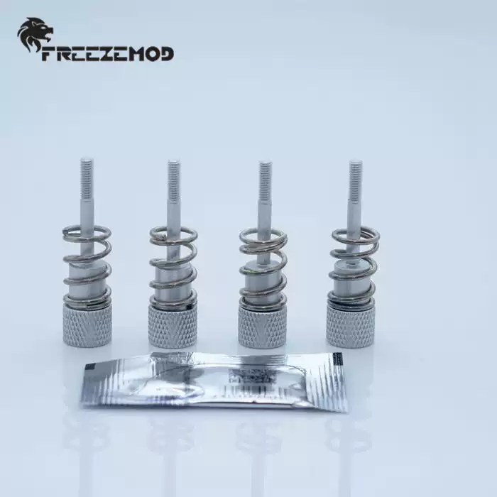 FREEZEMOD电脑CPU水冷头全平台固定螺丝PJ-CSLS全铝合金阳极