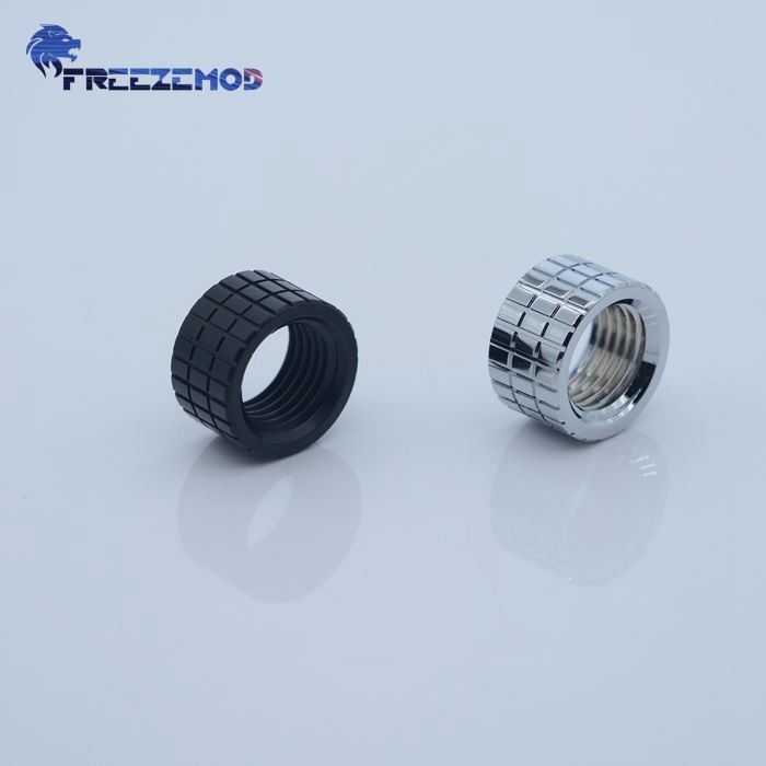 FREEZEMOD电脑水冷接头10mm内螺纹延长直通BYCZT-C10内六角固定